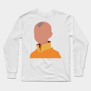 Minimalistic Aang Long Sleeve T-Shirt